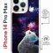 Чехол-накладка Apple iPhone 14 Pro Max (625963) Kruche PRINT Мотылёк