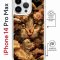 Чехол-накладка Apple iPhone 14 Pro Max (625963) Kruche PRINT Котик с рыбками