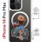 Чехол-накладка Apple iPhone 14 Pro Max (625963) Kruche PRINT Велосипедная прогулка