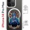 Чехол-накладка iPhone 14 Pro Max Kruche Magrope Print Джокер