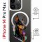 Чехол-накладка iPhone 14 Pro Max Kruche Magrope Print Доберман
