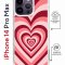 Чехол-накладка Apple iPhone 14 Pro Max (625963) Kruche PRINT Сердце