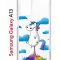 Чехол-накладка Samsung Galaxy A13 (630896) Kruche PRINT Flying Unicorn