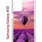 Чехол-накладка Samsung Galaxy A13 (630896) Kruche PRINT Лавандовый рай