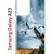 Чехол-накладка Samsung Galaxy A23 (630893) Kruche PRINT Журавли