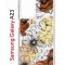 Чехол-накладка Samsung Galaxy A23 (630893) Kruche PRINT Ягоды и Цветы
