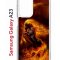 Чехол-накладка Samsung Galaxy A23 (630893) Kruche PRINT Конь огонь