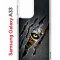 Чехол-накладка Samsung Galaxy A33 (630895) Kruche PRINT Тигриный глаз