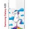 Чехол-накладка Samsung Galaxy A33 (630895) Kruche PRINT Flying Unicorn