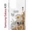 Чехол-накладка Samsung Galaxy A33 Kruche Print Крафтовые наклейки