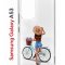 Чехол-накладка Samsung Galaxy A53 5G (630894) Kruche PRINT Велосипедная прогулка