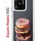 Чехол-накладка Xiaomi Redmi 10C (623779) Kruche PRINT Donuts