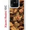 Чехол-накладка Xiaomi Redmi 10C (623779) Kruche PRINT Котик с рыбками