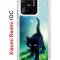 Чехол-накладка Xiaomi Redmi 10C Kruche Print Черный кот