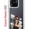 Чехол-накладка Xiaomi Redmi 10C (623779) Kruche PRINT Фэшн леди