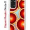 Чехол-накладка Xiaomi Redmi Note 11  (623778) Kruche PRINT Orange