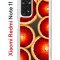 Чехол-накладка Xiaomi Redmi Note 11  (623778) Kruche PRINT Orange