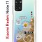 Чехол-накладка Xiaomi Redmi Note 11  (623778) Kruche PRINT Крафтовые наклейки