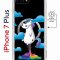 Чехол-накладка iPhone 7 Plus/8 Plus Kruche Magnet Print Flying Unicorn