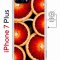 Чехол-накладка Apple iPhone 7 Plus (626141) Kruche PRINT Orange