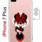 Чехол-накладка iPhone 7 Plus/8 Plus Kruche Magnet Print Минни