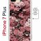 Чехол-накладка Apple iPhone 7 Plus (626141) Kruche PRINT цветы