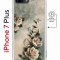 Чехол-накладка Apple iPhone 7 Plus (626141) Kruche PRINT Белые розы