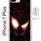 Чехол-накладка Apple iPhone 7 Plus (626141) Kruche PRINT Человек-Паук черныи?