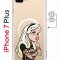 Чехол-накладка Apple iPhone 7 Plus (626141) Kruche PRINT Tattoo Girl