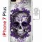 Чехол-накладка Apple iPhone 7 Plus (626141) Kruche PRINT Sugar Skull