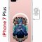 Чехол-накладка Apple iPhone 7 Plus (626141) Kruche PRINT Джокер