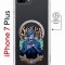 Чехол-накладка Apple iPhone 7 Plus (626141) Kruche PRINT Джокер