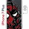 Чехол-накладка iPhone 7 Plus Kruche Magnet Print Spider-Man-Venom