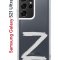Чехол-накладка Samsung Galaxy S21 Ultra/S30 Ultra Kruche Print Zet