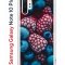 Чехол-накладка Samsung Galaxy Note 10+ Kruche Print Fresh berries
