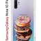 Чехол-накладка Samsung Galaxy Note 10+ (580678) Kruche PRINT Donuts