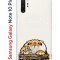 Чехол-накладка Samsung Galaxy Note 10+ Kruche Print тигр первый снег