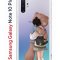 Чехол-накладка Samsung Galaxy Note 10+ (580678) Kruche PRINT Девочка с мишкой