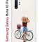 Чехол-накладка Samsung Galaxy Note 10+ Kruche Print Велосипедная прогулка
