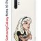 Чехол-накладка Samsung Galaxy Note 10+ Kruche Print Tattoo Girl