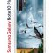 Чехол-накладка Samsung Galaxy Note 10+ Kruche Print Журавли