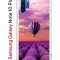 Чехол-накладка Samsung Galaxy Note 10+ Kruche Print Лавандовый рай