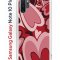 Чехол-накладка Samsung Galaxy Note 10+ (580678) Kruche PRINT Сердечки