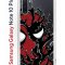 Чехол-накладка Samsung Galaxy Note 10+ Kruche Print Spider-Man-Venom