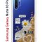 Чехол-накладка Samsung Galaxy Note 10+ Kruche Print Крафтовые наклейки