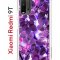 Чехол-накладка Xiaomi Redmi 9T (625951) Kruche PRINT Purple leaves