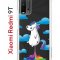 Чехол-накладка Xiaomi Redmi 9T (625951) Kruche PRINT Flying Unicorn
