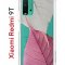 Чехол-накладка Xiaomi Redmi 9T (625951) Kruche PRINT Pink and white