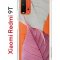 Чехол-накладка Xiaomi Redmi 9T (625951) Kruche PRINT Pink and white