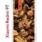Чехол-накладка Xiaomi Redmi 9T (625951) Kruche PRINT Котик с рыбками